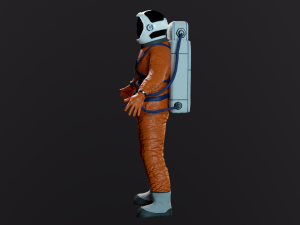 astronaut 3D Model
