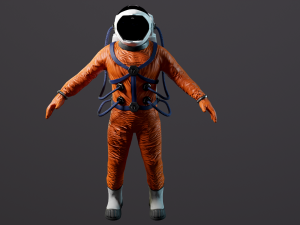 astronaut 3D Model