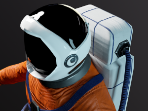astronaut 3D Model