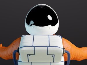 astronaut 3D Model