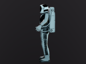 astronaut 3D Model