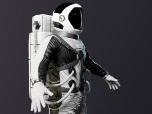 astronaut 3D Model