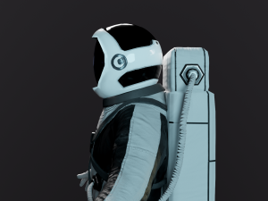 astronaut 3D Model