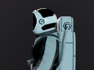astronaut 3D Model