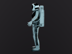 astronaut 3D Model