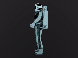 astronaut 3D Model