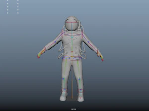 astronaut 3D Model
