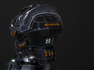 破壊者 3Dモデル