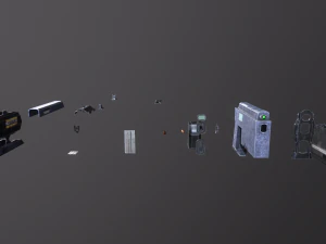 破壊者 3Dモデル