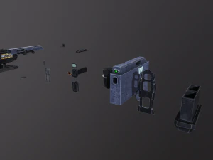 破壊者 3Dモデル