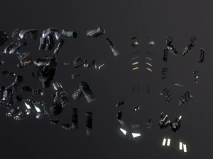 破壊者 3Dモデル