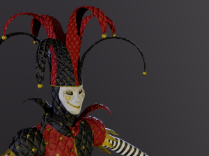 jester 3D मॉडल