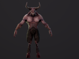minotaur 3D Модель