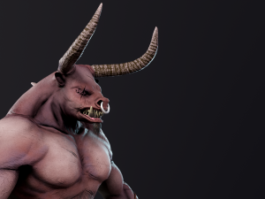 minotaur 3D Модель