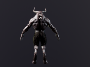 minotaur 3D Модель