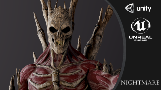 nightmare gantz Modelo 3D .c4d .max .obj .3ds .fbx .stl .blend 