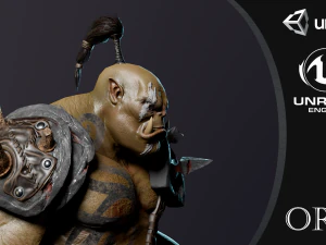 orc warrior 3D Model