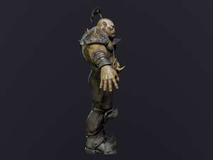 orc warrior 3Dモデル