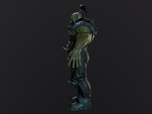 orc warrior 3Dモデル
