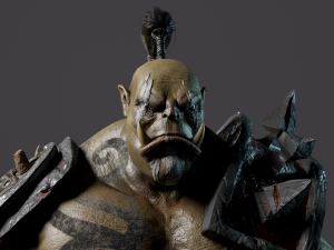 orc warrior 3Dモデル