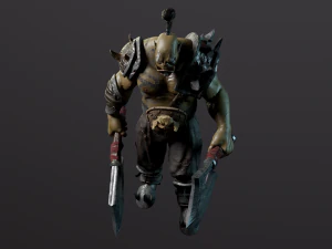 orc warrior 3D Model