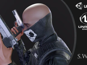 schiacciare la forza speciale Modello 3D