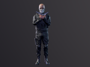 swat special force 3Dモデル