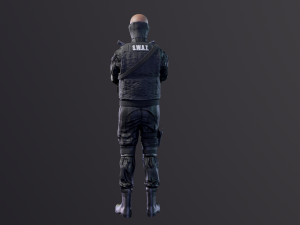 swat special force 3Dモデル