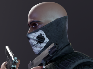 swat special force 3Dモデル