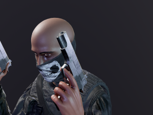 swat special force 3Dモデル