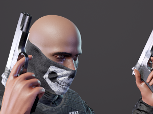 swat special force 3Dモデル