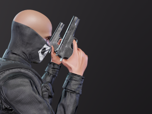 swat special force 3Dモデル