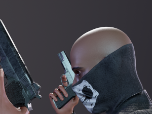 swat special force 3Dモデル