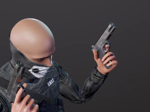 aplastar fuerza especial Modelo 3D