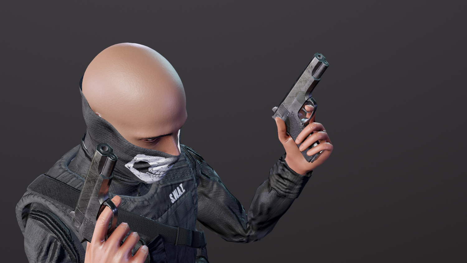 Модель swat. Special Forces 3d model. SWAT for game model. SWAT model