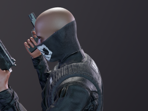 swat special force 3Dモデル