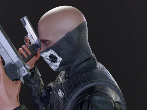 aplastar fuerza especial Modelo 3D