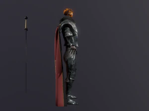 skeleton knight 3D Model