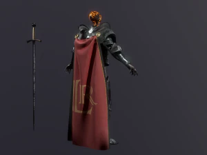 skeleton knight 3D Model