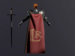 skeleton knight 3D Model
