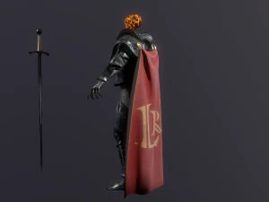 skeleton knight 3D Model