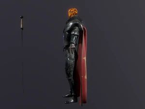 skeleton knight 3D Model