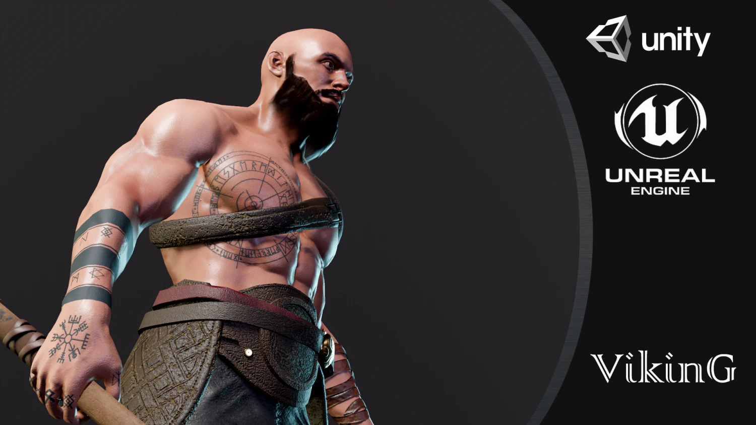 viking valhalla 3D Model .c4d .max .obj .3ds .fbx .stl .blend 