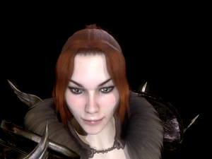 woman knight 3D 模型