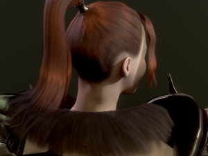 woman knight 3D 模型