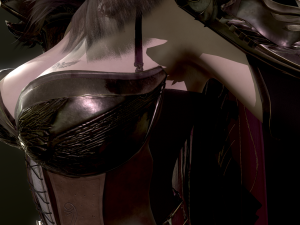 woman knight 3D 模型