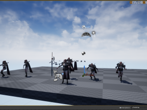 woman knight 3D 模型