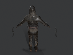 dagger assassin 3D मॉडल