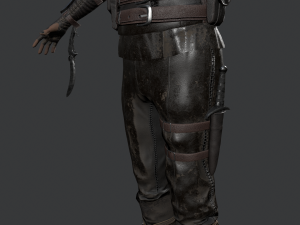 dagger assassin 3D मॉडल