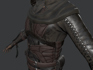 dagger assassin 3D मॉडल